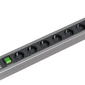 Bachmann 300.003 elektros tinklo ilgintuvas 2 m 6 AC išvestis(ys / čių) Vidaus Juoda - Image 2