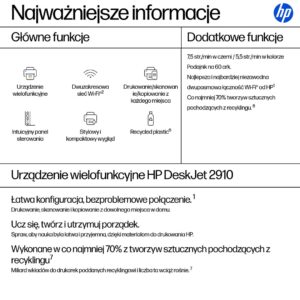 HP DeskJet Wireless All-in-One Color Spausdintuvas, Instant Ink - Image 3