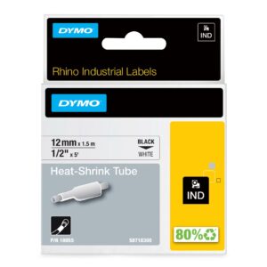 DYMO RhinoPRO Heat shrink tubes etikečių juostelė D1