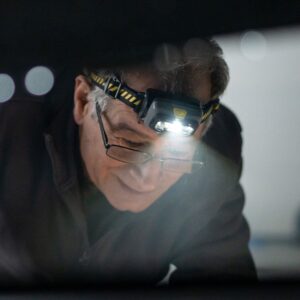 Ledlenser HF6R Work Juoda Ant galvos tvirtinamas žibintuvėlis LED - Image 2