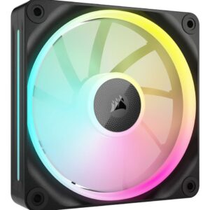 Corsair iCUE LINK LX120 RGB Kompiuterio korpusui Ventiliatorius 12 cm Juoda 1 vnt - Image 1