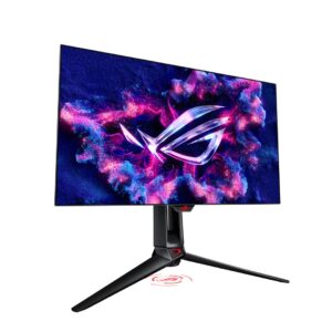 ASUS ROG Swift OLED PG27AQDP kompiuterio monitorius 67,3 cm (26.5") 2560 x 1440 pikseliai Quad HD Juoda - Image 3
