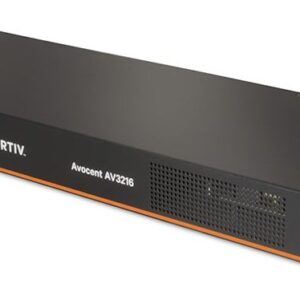 Vertiv Avocent AV 3216 KVM jungiklis Stovo montavimas Juoda - Image 3