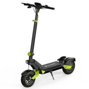 isinwheel D2 aukščiausios klasės elektrinis paspirtukas 48v, 15.6Ah, 1000W, 55km nuotolis, žalias ES - Image 1