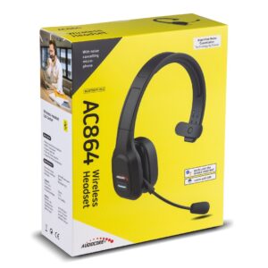 Audiocore Bluetooth ausinės su mikrofonu, QCC3020, ANC, AVRCP, A2DP, HSP, HFP, SBC AAC kodekas, AC864 - Image 3