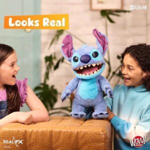 Interaktyvus talismanas Wow! Stuff Disney Real FX Stitch žaislas (DIS-1022-01) - Image 2