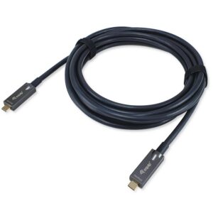 Equip 119469 USB kabelis USB 3.2 Gen 2 (3.1 Gen 2) 15 m USB C 10 Gbit/s 60 W Juoda - Image 3