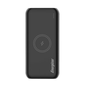 Energizer QE20009PQ nešiojamasis įkroviklis Ličio polimeras (LiPo) 20000 mAh Belaidis įkrovimas Juoda