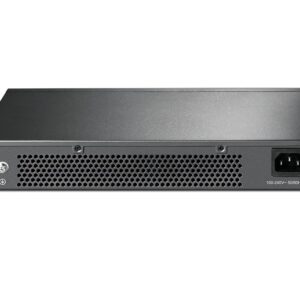 TP-Link TL-SG1024DE tinklo komutatorius Valdomas L2 Gigabit Ethernet (10/100/1000) Juoda - Image 3