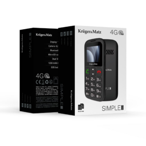 GSM telefonas vyresnio amžiaus žmonėms „Kruger&Matz Simple 923 4G“ - Image 1