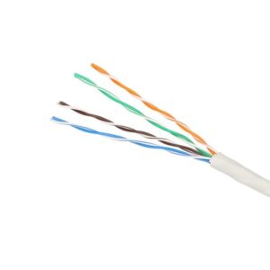 Extralink CAT5E UTP (U/UTP) V2 INDOOR TWISTED PAIR 100M tinklo kabelis Pilka U/UTP (UTP) - Image 2
