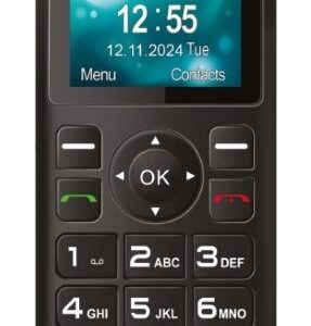 MaxCom Comfort MM35D SE mobilusis telefonas 4,5 cm (1.77") 86 g Juoda Telefonas vyresnio amžiaus žmonėms - Image 3