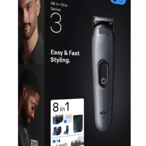 Braun AIO3540 plaukų kirpimo mašinėlė Juoda, Pilka 14 Nikelio-metalo hidridas (NiMH) - Image 2