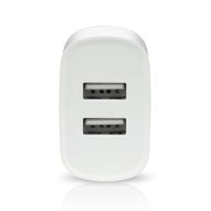 Tinklo įkroviklis EVERACTIVE 2× USB 2,4 A, baltas - Image 2