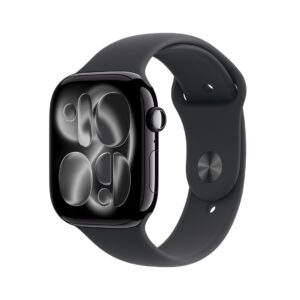 Apple Watch Series 11 OLED 46 mm Skaitmeninis 416 x 496 pikseliai Lietimui jautrus ekranas Juoda „Wi-Fi“ GPS (palydovinis) - Image 1