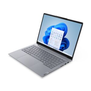 Lenovo ThinkBook 14 G8 IRL Intel Core 3 100U Knyginis kompiuteris 35,6 cm (14") WUXGA 16 GB DDR5-SDRAM 256 GB SSD Wi-Fi 6E (802.11ax) Windows 11 Pro Pilka Anglų - Image 3