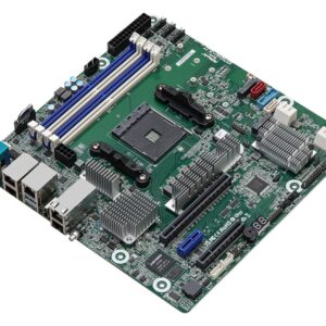 Asrock X570D4U-2L2T/BCM pagrindinė plokštė AMD X570 AM4 lizdas „micro ATX“ - Image 2