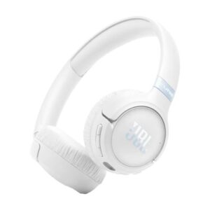 JBL Tune 680NC „Bluetooth“ belaidės ant ausų dedamos ausinės, baltos, ES