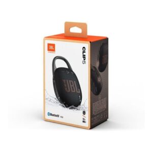 JBL CLIP 5 belaidis „Bluetooth“ garsiakalbis, juodas, EU