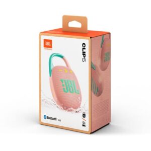 JBL CLIP 5 belaidis „Bluetooth“ garsiakalbis, rožinis, EU - Image 1