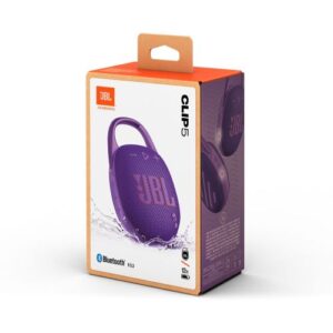 JBL CLIP 5 belaidis „Bluetooth“ garsiakalbis, violetinis, EU