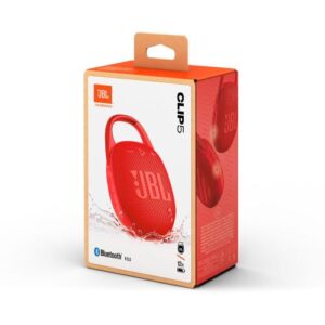 JBL CLIP 5 belaidis „Bluetooth“ garsiakalbis, raudonas, EU
