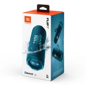 JBL Flip 7 belaidis „Bluetooth“ garsiakalbis, mėlynas, EU