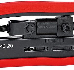 Knipex 97 40 20 SB Juoda, Raudona