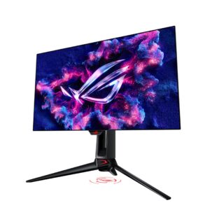 ASUS ROG Swift OLED PG27AQDP kompiuterio monitorius 67,3 cm (26.5") 2560 x 1440 pikseliai Quad HD Juoda - Image 2