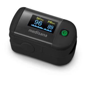Medisana PM 100 pulso oksimetras Juoda
