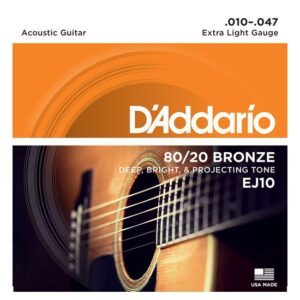 D'Addario EJ10 - akustinės gitaros stygos (10-47)