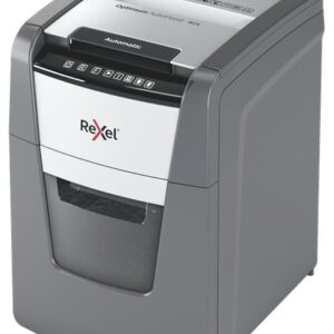 Rexel AutoFeed+ 90X dokumentų naikiklis Kryžminis 55 dB Juoda, Pilka - Image 2