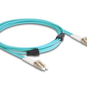 DeLOCK 87909 „InfiniBand“ arba pluoštinis optinis kabelis 3 m LC Vandens spalva - Image 1