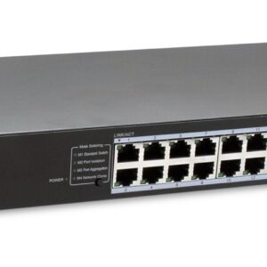 LevelOne GEU-2432 Ne-valdomas Gigabit Ethernet (10/100/1000) 1U Pilka - Image 2