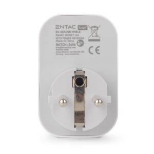 Entac ES-SSAUSB-WIBLE maitinimo kištukų adapteris Balta - Image 1