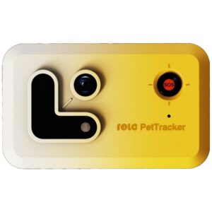 Tracker GPS ENABOT for dog or cat yellow