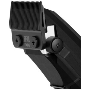 Set 2-in-1 JRL Onyx Clipper + Onyx Trimmer with Two Charging Stations juodos spalvos - Image 4