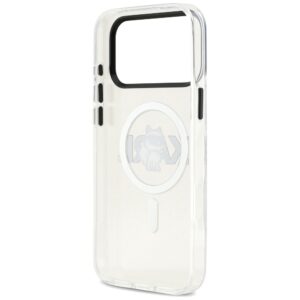 Karl Lagerfeld IML Choupette Sketch Logo MagSafe Dėklas skirtas iPhone 17 Pro Clear - Image 7