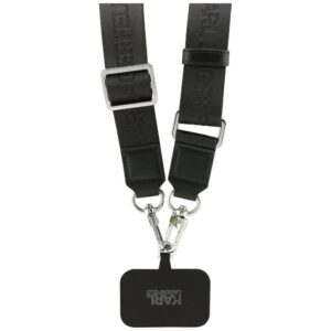 Karl Lagerfeld Big Strap Karl Metal Logo MagSafe Dėklas skirtas iPhone 17 Pro juodos spalvos - Image 9