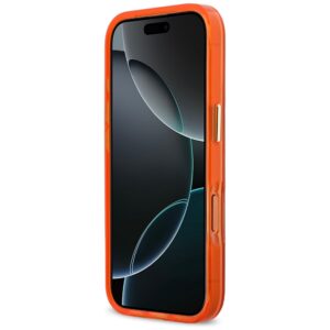 Dėklas Karl Lagerfeld IML Choupettes Karl Script Logo MagSafe skirtas iPhone 17 Pro Max orange - Image 5