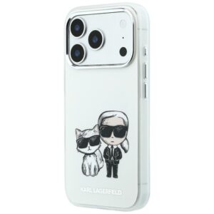 Dėklas Karl Lagerfeld Smooth Karl & Choupette Bodies Sketch MagSafe  skirtas Apple iPhone 18 Pro Max/17 Pro Max b - Image 2