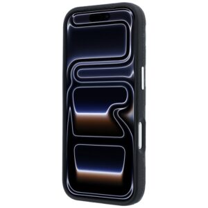 Dėklas Karl Lagerfeld Grained Mono Resin Logo MagSafe skirta Apple iPhone 18 Pro / 17 Pro juodos spalvos - Image 5