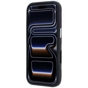 Dėklas Karl Lagerfeld Grained Mono Resin Logo MagSafe skirtas Apple iPhone 18 Pro / 17 Pro burgundy - Image 5