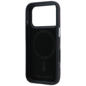 Dėklas Karl Lagerfeld Grained Mono Resin Logo MagSafe skirtas Apple iPhone 18 Pro / 17 Pro burgundy - Image 7
