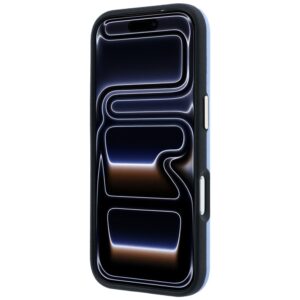 Dėklas Karl Lagerfeld Saffiano Small Script Metal Logo MagSafe skirtas Apple iPhone 18 Pro Max / 17 Pro Max šviesiai mėlynos spalvos - Image 5