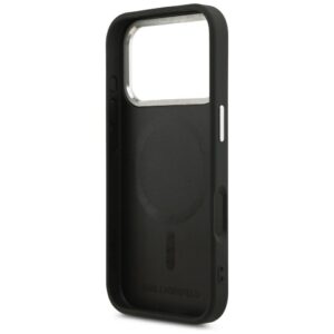 Dėklas Karl Lagerfeld Embossed Open Ring RSG Logo MagSafe skirtas iPhone 18 Pro Max / 17 Pro Max black - Image 7