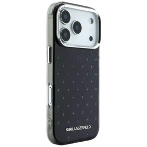Dėklas Karl Lagerfeld IML Rhinestones Allover and Electroplated Logo skirtas iPhone 18Pro Max/17 Pro Max b - Image 4