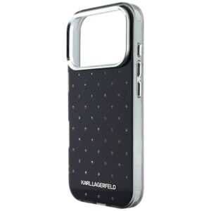Dėklas Karl Lagerfeld IML Rhinestones Allover and Electroplated Logo skirtas iPhone 18Pro Max/17 Pro Max b - Image 6