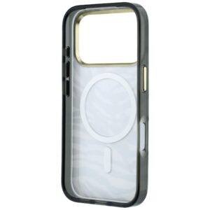 Dėklas Karl Lagerfeld IML Signature Zebra Glitter MagSafe skirtas Apple iPhone 18 Pro Max / 17 Pro Max aukso spalvos - Image 7