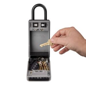 MASTER LOCK 5480EURD raktų spintelė / lentyna Plienas Juoda, Pilka - Image 2